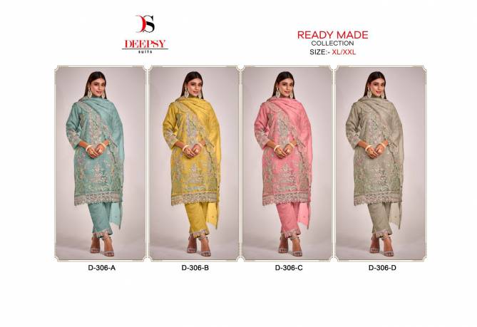 D 306 By Deepsy Readymade Pakistani Suits Catalog